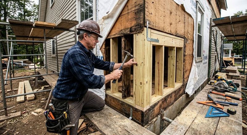 Damaged Framing Replacement in Kansas City, KS